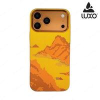 Защитная накладка для iPhone 17 Pro LUXO Magsafe G65 orange
