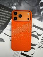 Защитная накладка для iPhone 17 Pro LUXO Magsafe G75 orange