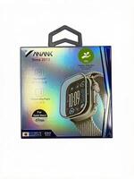 Защитное стекло для Apple Watch Titanium Alloy Frame Protector 49MM Titanium Grey