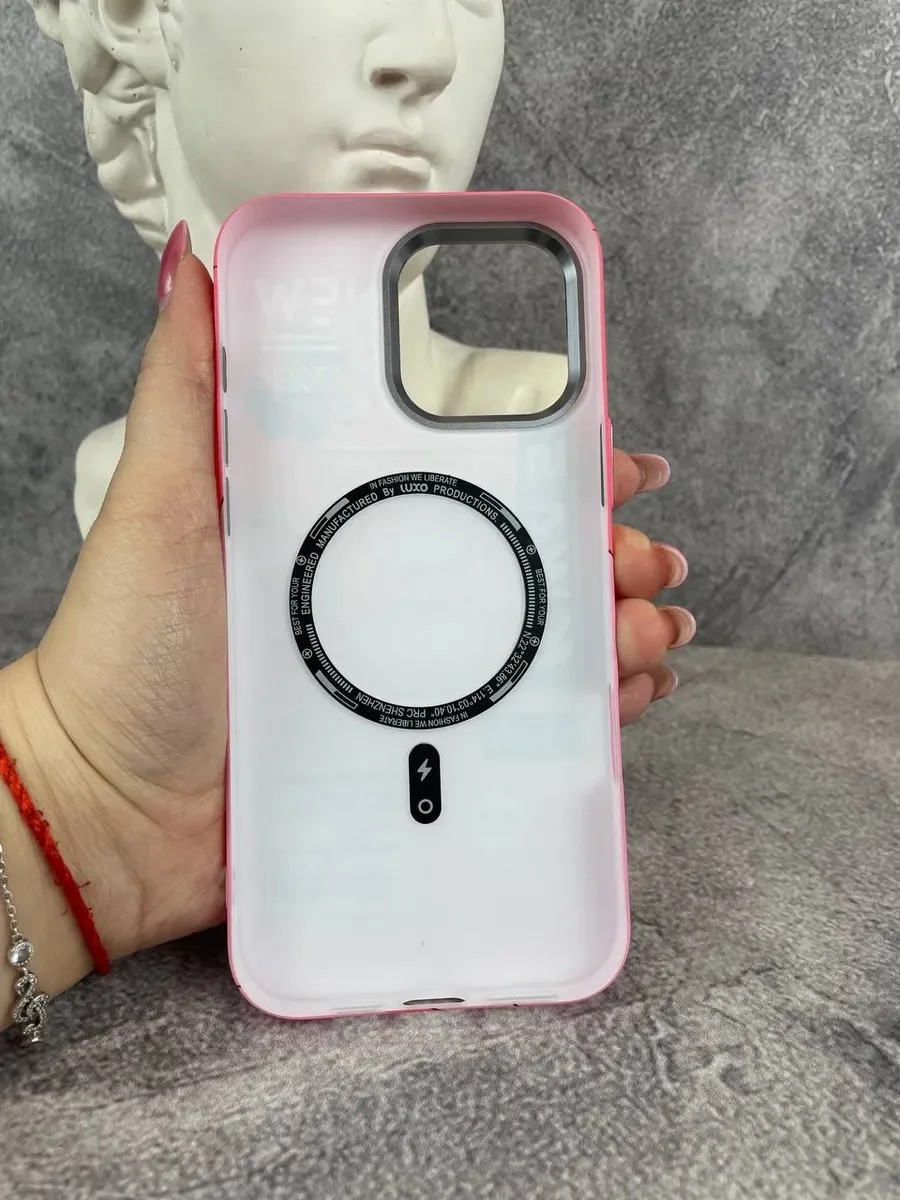 Защитная накладка для iPhone 16 Pro LUXO J64 Magsafe Вид сзади