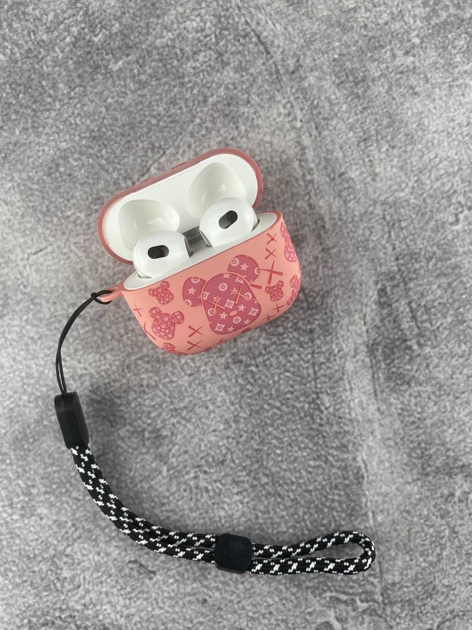 Чехол для AirPods 4 ANC с шумоподавлением Luxo A27 Вид спереди