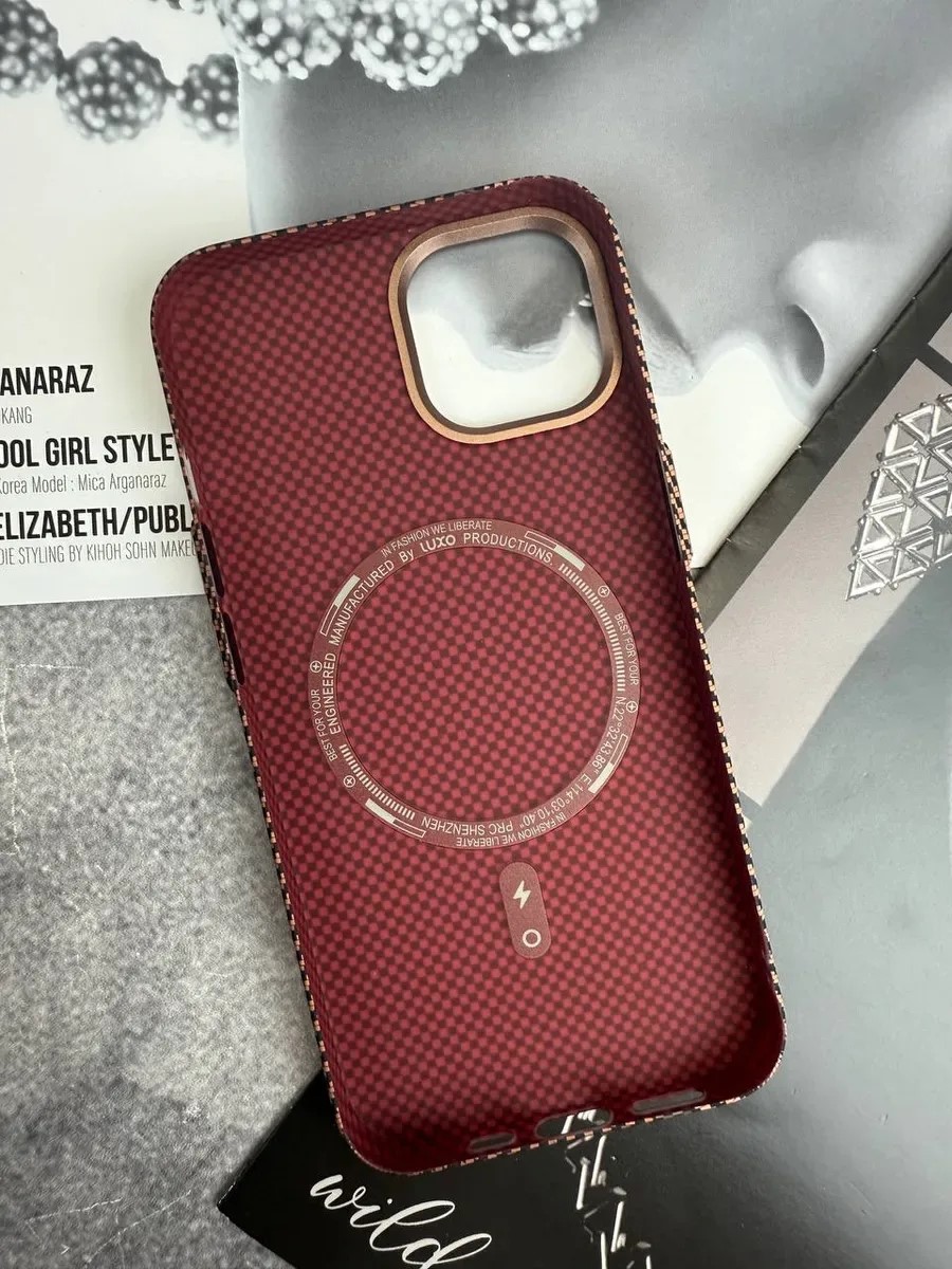 Защитная накладка для iPhone 13 G3 Magsafe Вид сзади