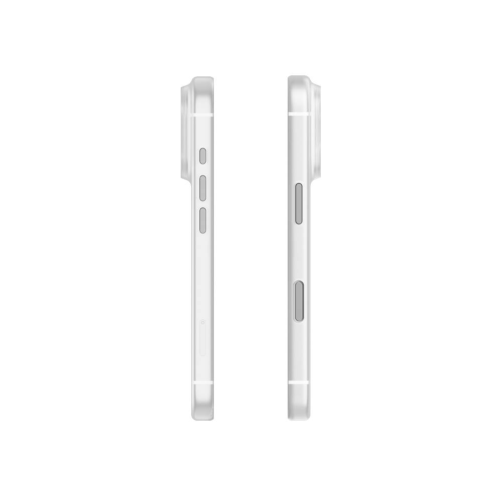 Чехол для iPhone 17 Pro Max KZDOO Air Skin Frosted Clear Вид Сбоку