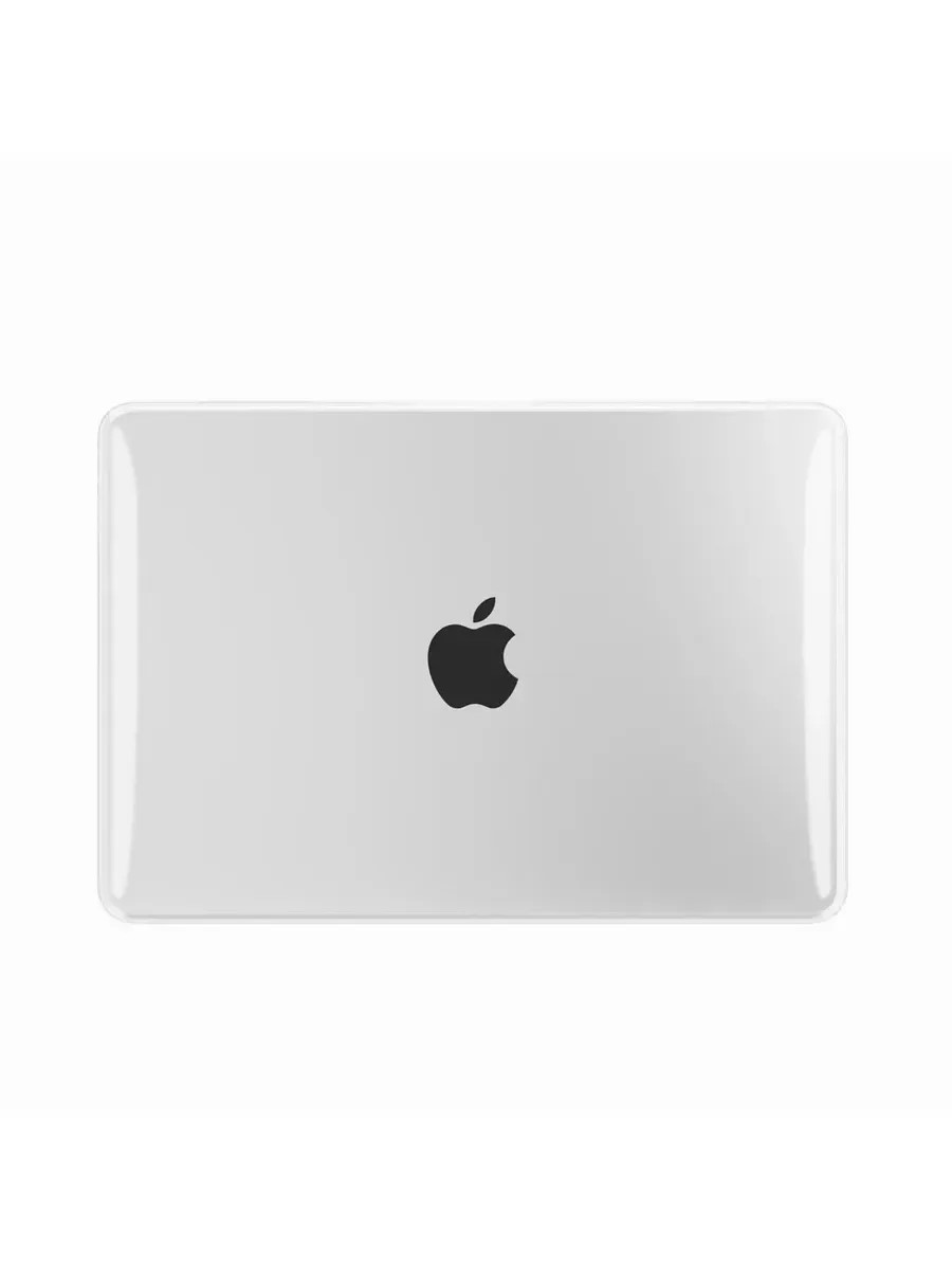Чехол для Apple MacBook HardShell Case Neo 13 A3404 Crystal case Вид спереди