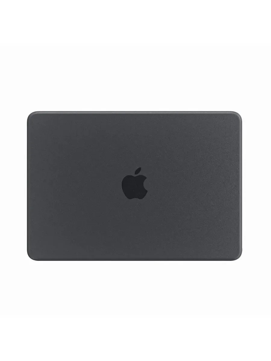 Чехол для Apple MacBook HardShell Case Neo 13 A3404 матовый черный Вид спереди