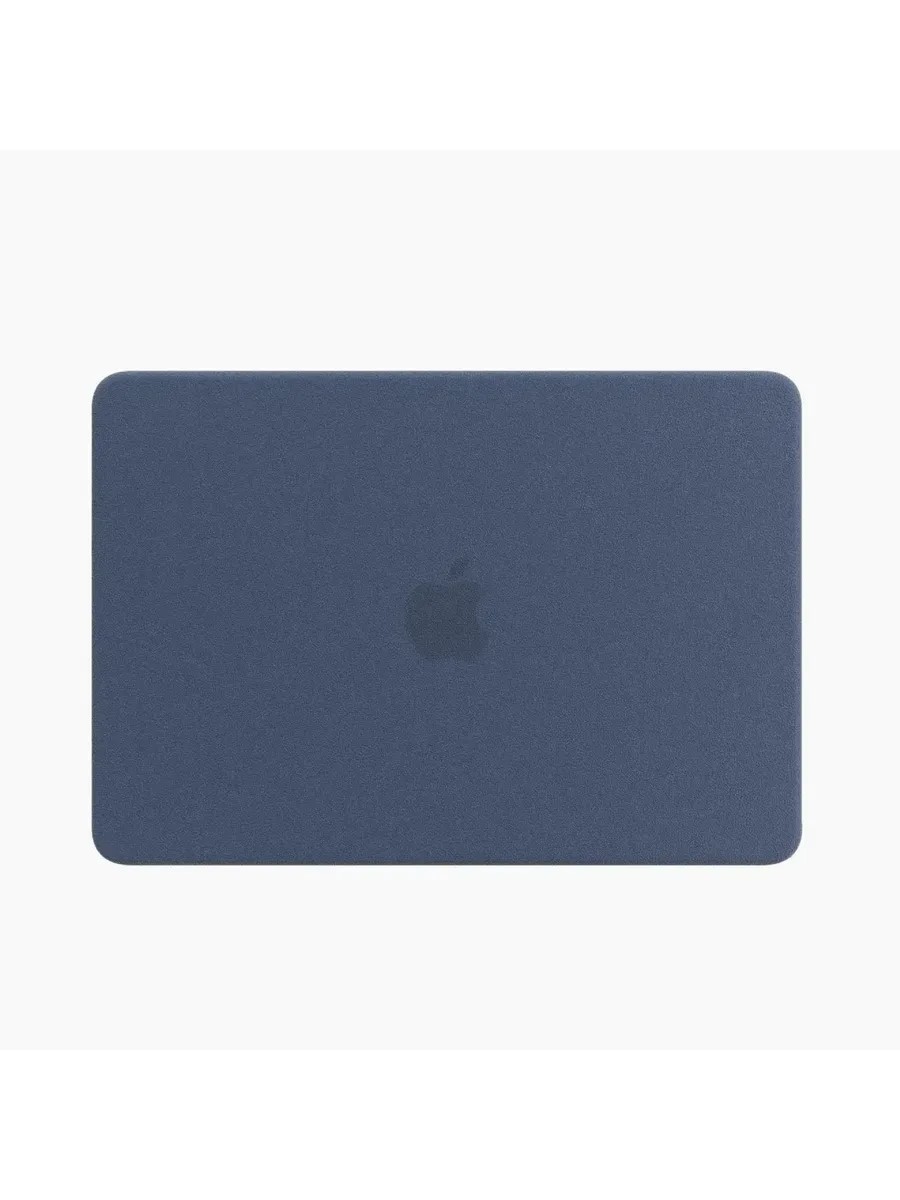 Чехол для Apple MacBook HardShell Case Neo 13 A3404 матовый синий Вид спереди