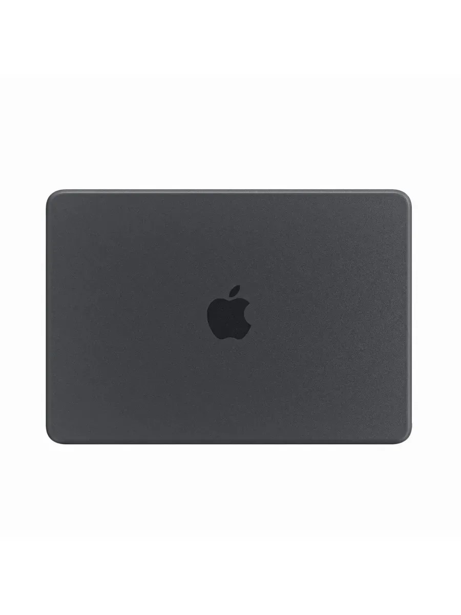 Чехол для Apple MacBook HardShell Case 13 Air A2681 матовый черный Вид спереди