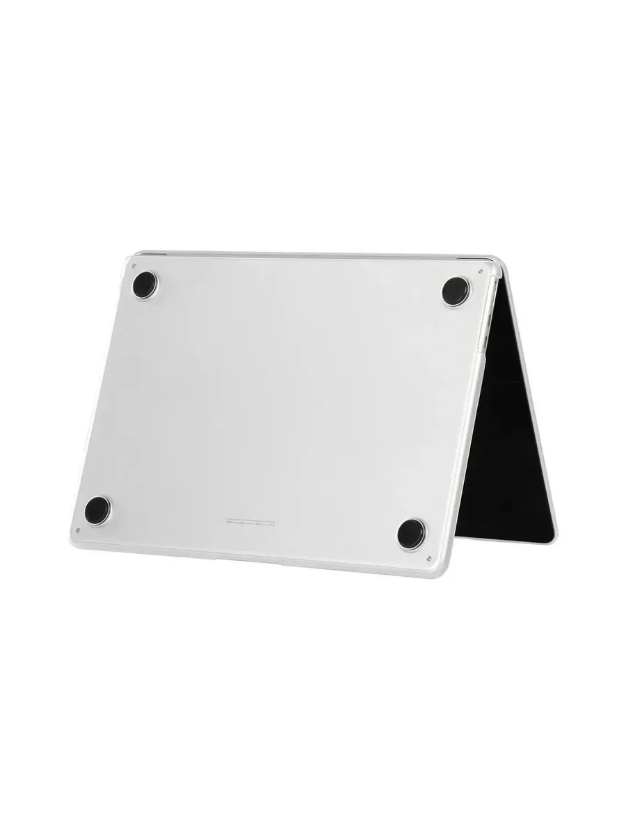 Чехол для Apple MacBook HardShell Case 15 Air A2941/А3114/A3241 матовый прозрачный Вид сзади
