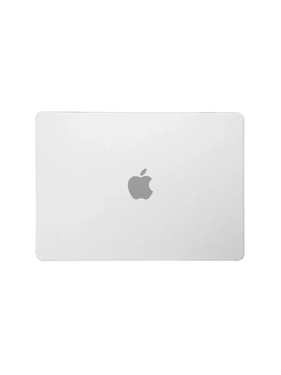 Чехол для Apple MacBook HardShell Case 15 Air A2941/А3114/A3241 матовый прозрачный Вид спереди