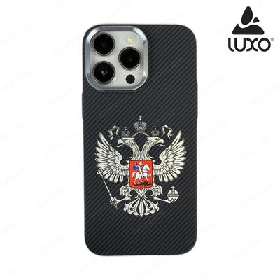 Защитная накладка для iPhone 14 Pro Max Герб РФ Magsafe