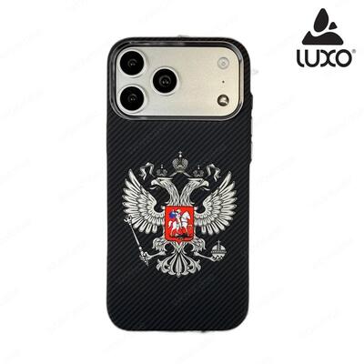 Защитная накладка для iPhone 17 Pro Герб РФ Magsafe