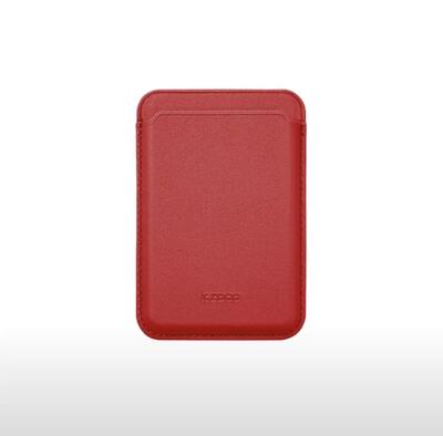 KZDOO Mag Leather Wallet Red